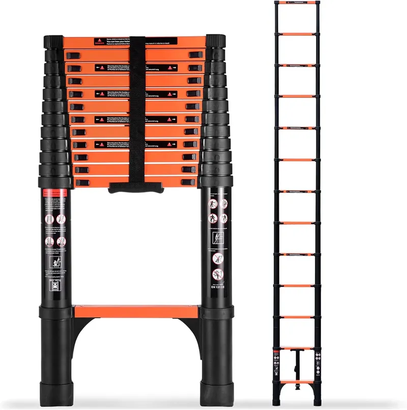 SINMEIRUN 16.5 FT Telescoping Ladder